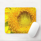 Sonnenblume Mousepad (Mit Mouse)