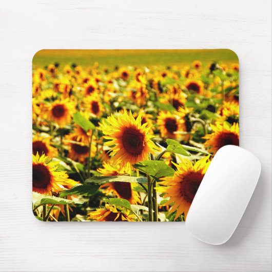 Sonnenblume Mousepad (Mit Mouse)