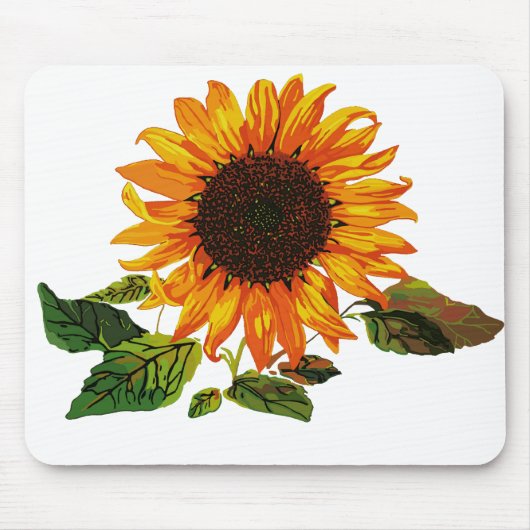 Sonnenblume Mousepad (Vorne)