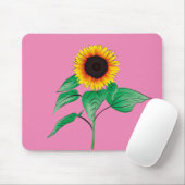 Sonnenblume Mousepad (Mit Mouse)