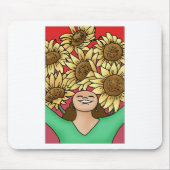 Sonnenblume Mousepad (Vorne)