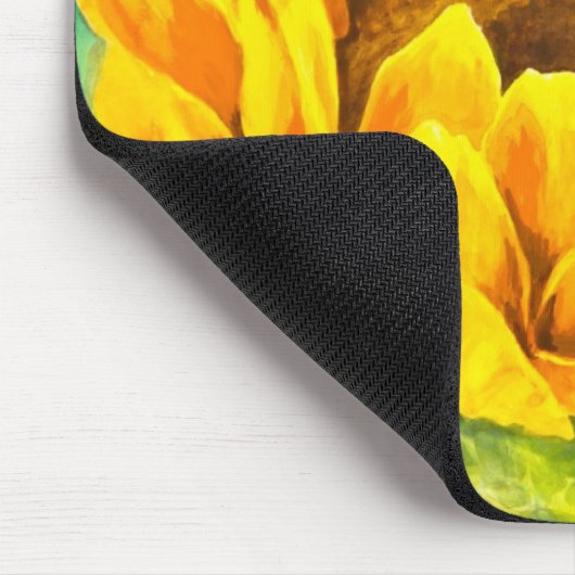 Sonnenblume Mousepad (Ecke)