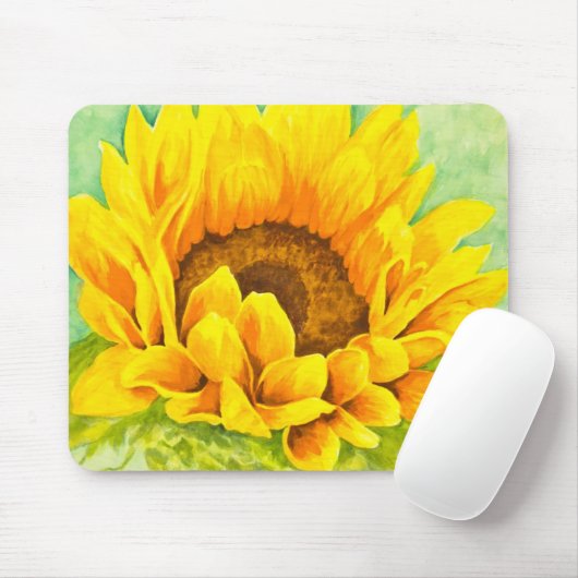 Sonnenblume Mousepad (Mit Mouse)