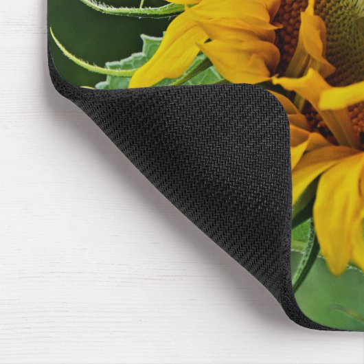 Sonnenblume Mousepad (Ecke)