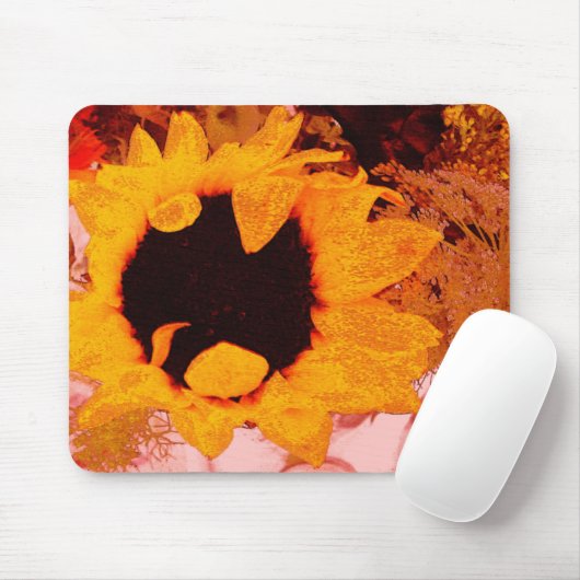 Sonnenblume Mousepad (Mit Mouse)