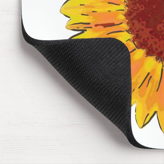Sonnenblume Mousepad (Ecke)
