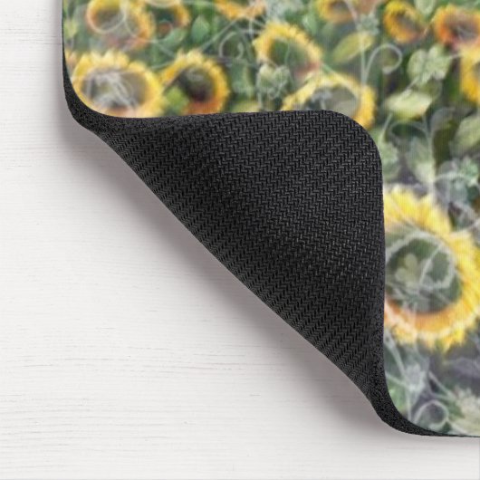 Sonnenblume Mousepad (Ecke)
