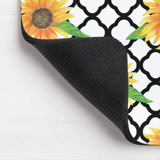 Sonnenblume Mousepad (Ecke)