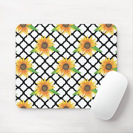 Sonnenblume Mousepad (Mit Mouse)