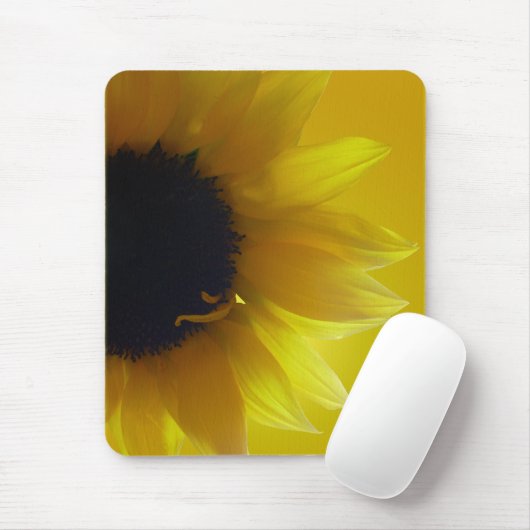 Sonnenblume Mousepad Schöne Gelbe Blume Geschenke (Mit Mouse)