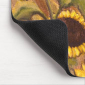 Sonnenblume Mousepad Schöne Gelbe Blume Geschenke (Ecke)