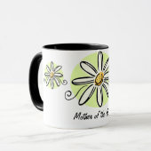 Sonnenblume-Mutter der Braut-Tasse Tasse (Vorderseite Links)