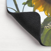 Sonnenblume nach unten mousepad (Ecke)