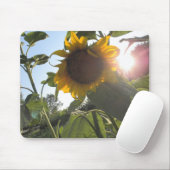 Sonnenblume nach unten mousepad (Mit Mouse)