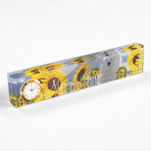 Sonnenblume Namensplakette