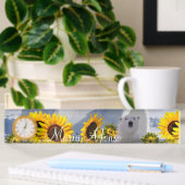 Sonnenblume Namensplakette