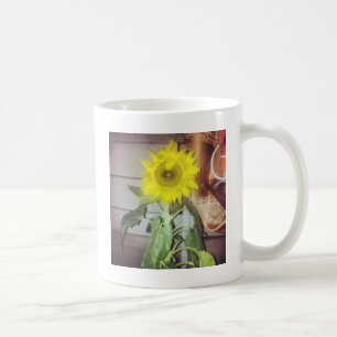 Sonnenblume neun am Nachmittag Kaffeetasse