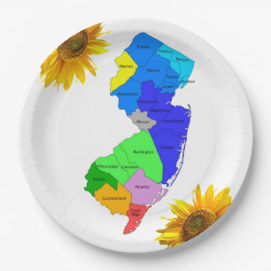 Sonnenblume New Jersey Landkreises Paper Teller