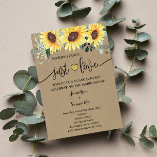 Sonnenblume Nichts Aufwendiges Nur Liebe Flitterwo Save The Date