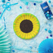 Sonnenblume Niedlich 1. Geburtstag Teller (Party)