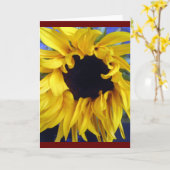 Sonnenblume notecard karte (Gelbe Blume)