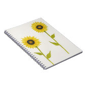 Sonnenblume Notizblock (Rechte Seite)