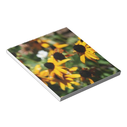 Sonnenblume Notizblock (angewinkelt)