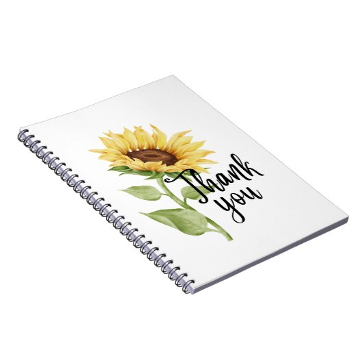 Sonnenblume Notizblock (Rechte Seite)