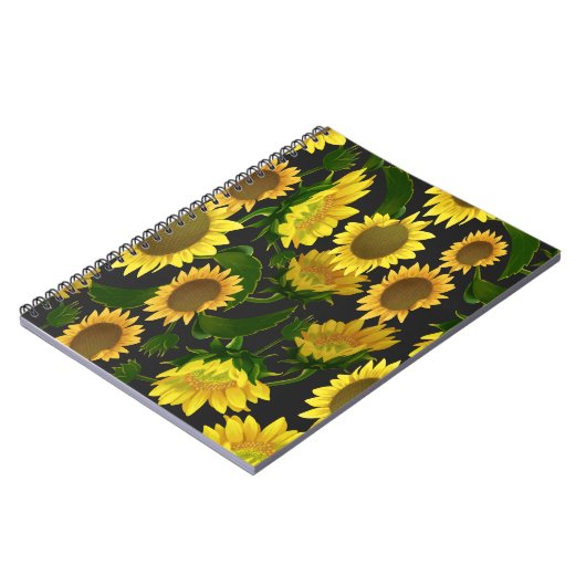 Sonnenblume Notizblock (Linke Seite)