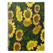 Sonnenblume Notizblock (Vorderseite)