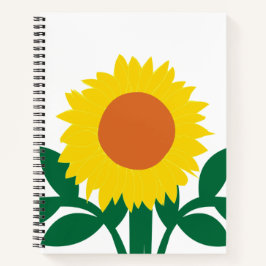 Sonnenblume Notizblock