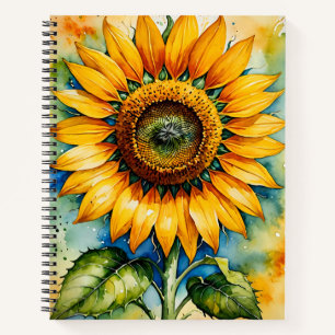 Sonnenblume Notizblock