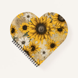Sonnenblume Notizblock