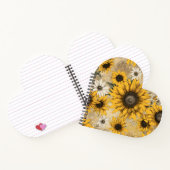 Sonnenblume Notizblock (Innenseite)
