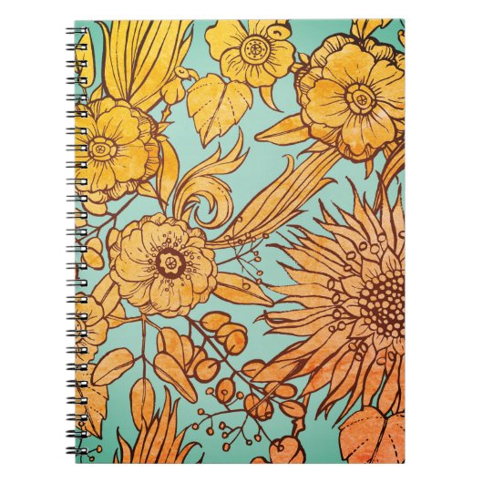 Sonnenblume Notizblock (Vorderseite)