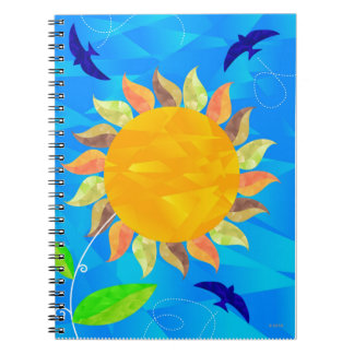 Sonnenblume Notizblock