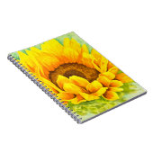 Sonnenblume Notizblock (Rechte Seite)