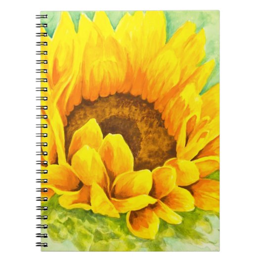 Sonnenblume Notizblock (Vorderseite)