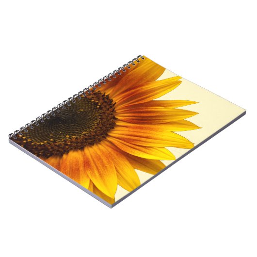 Sonnenblume Notizblock (Linke Seite)