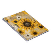 Sonnenblume Notizblock (Rechte Seite)