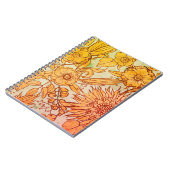 Sonnenblume Notizblock (Linke Seite)