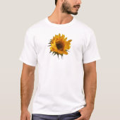 Sonnenblume-Öffnung T-Shirt (Vorderseite)