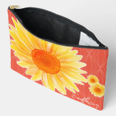 Sonnenblume Orange Accessory Pouch Zubehörtasche (Offen)