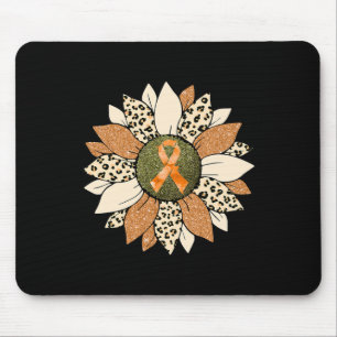 Sonnenblume Orange CRPS Awareness Women Warrior Mousepad
