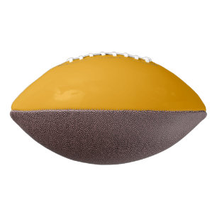 Sonnenblume Orange Solid Color Football