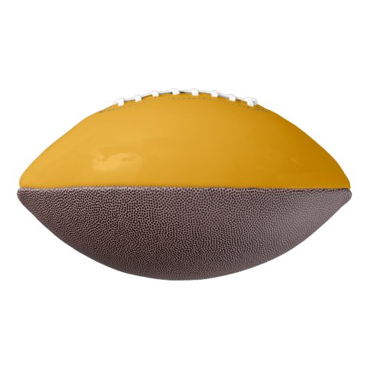 Sonnenblume Orange Solid Color Football (Gedreht 270)
