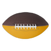 Sonnenblume Orange Solid Color Football (Vorderseite)