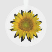 Sonnenblume Ornament (Rückseite)