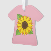 Sonnenblume Ornament (Vorderseite)