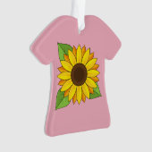 Sonnenblume Ornament (Vorderseite)